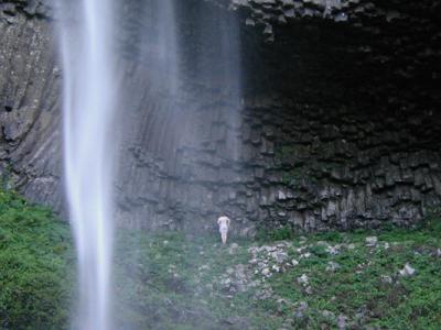 Latourell Falls Detail