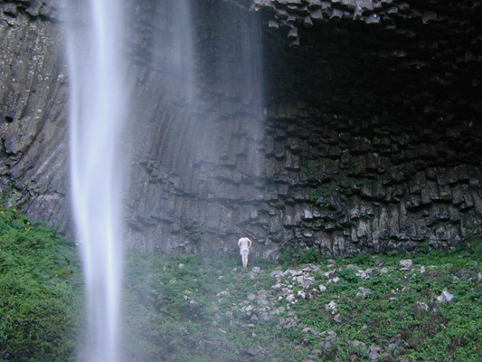 Latourell Falls Detail
