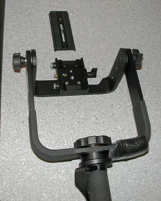 Bogen 3421 Gimbal Head with mounting plate