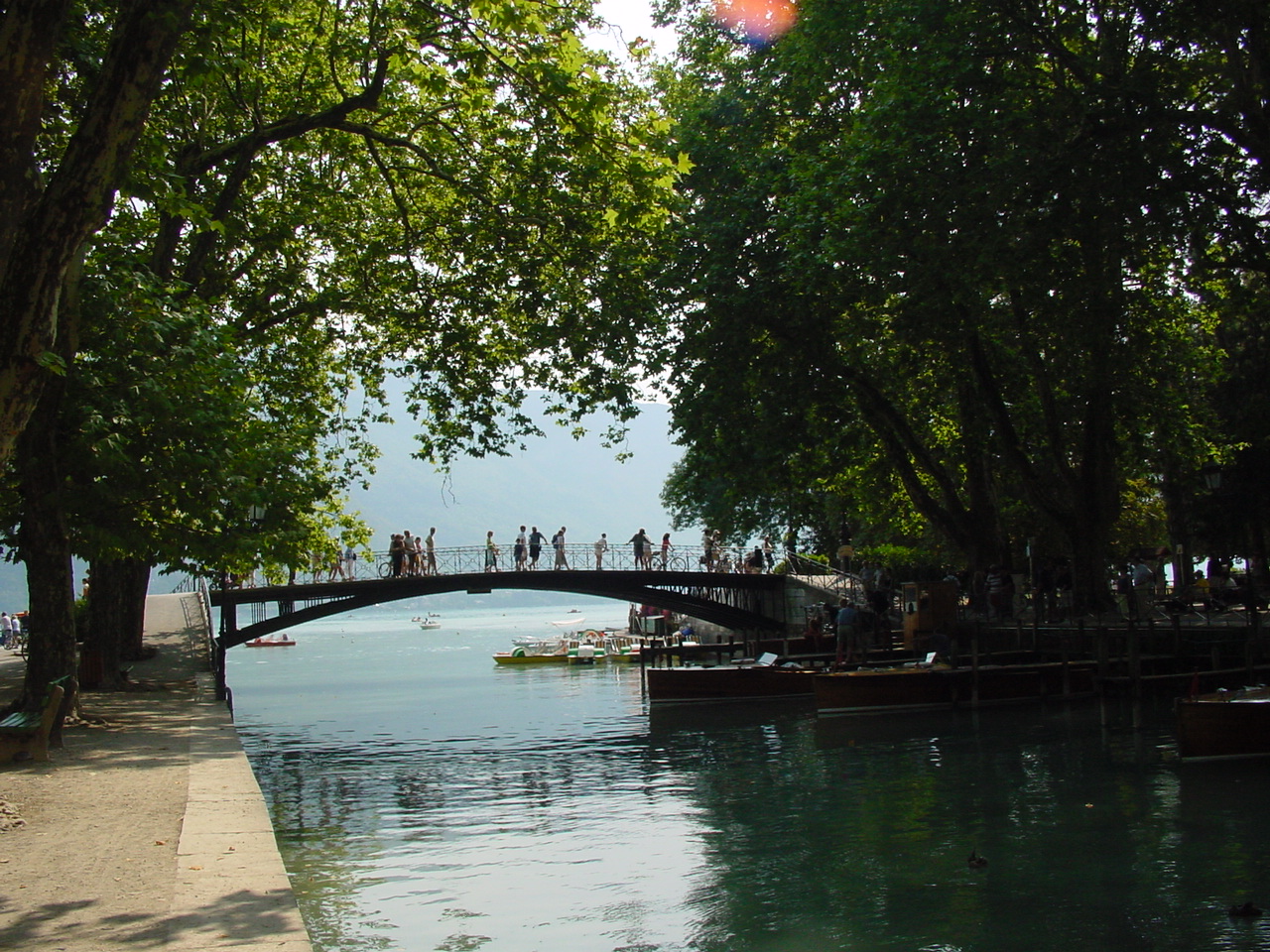 Annecy - lovers bridge