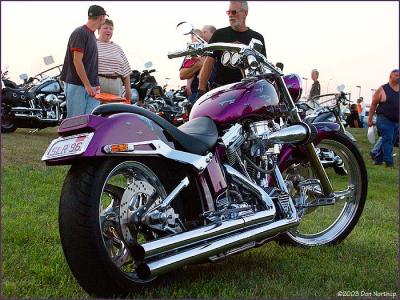Sweet Purple Harley