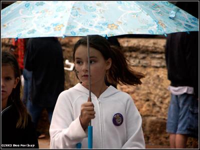 cutie with umbrella