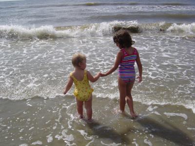 Reagan and her buddy Jennifer