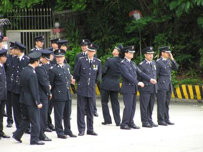 ACAO John S H Yeung (middle, with SBStJ medal) attended this ceremony.