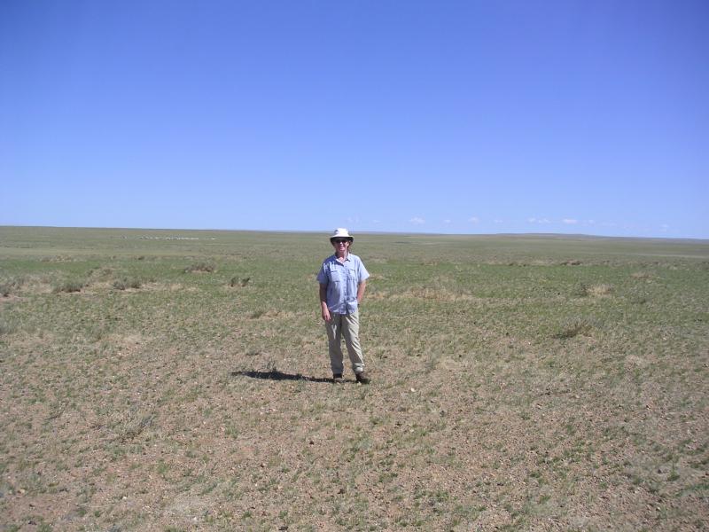 Jackie in the middle of nowhere