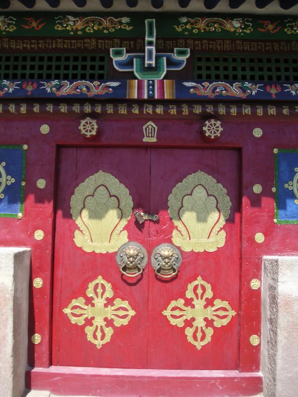 Colourful door