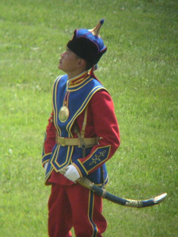 Guarding the nine yak tails