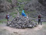 Ovoo - shamanistic offering to the gods