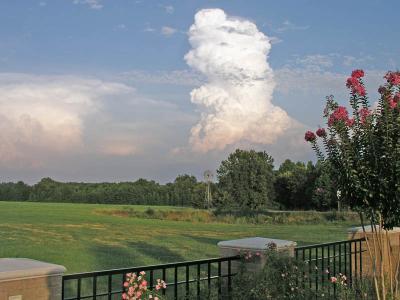 Clouds over East Texas