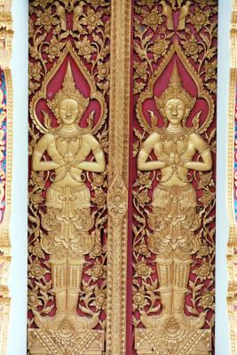 Temple Doors, Wat Ban On Luai