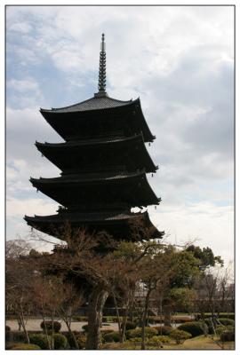 Kyoto Toji Pergoda