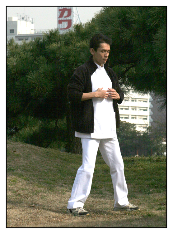 Tokyo Hama Rikyu garden ti-chi