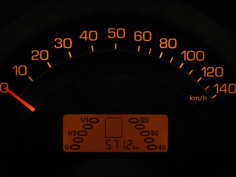 2003 Smart City Coupe Passion Instrument