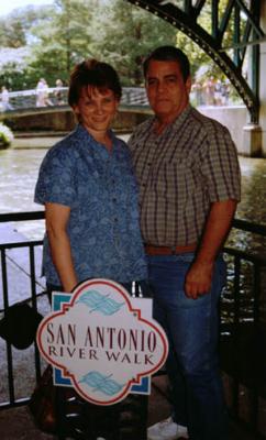 Just before boarding for our river ride.