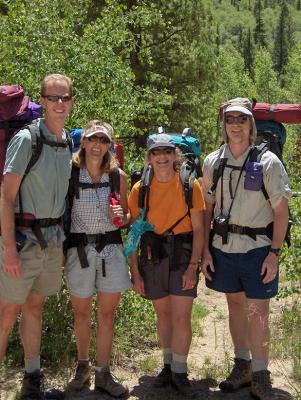 Backpacking the Collegiate Peaks Wilderness with Chris and Marge