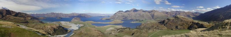 Lake Wanaka  - early Pano attempt with Uzi