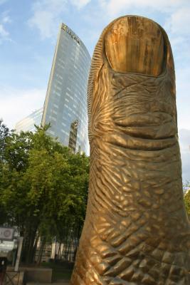 Bronze thumb by Cesar