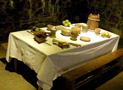 Interior of an Early Christian House - Irish National Heritage Park (Co. Wexford)