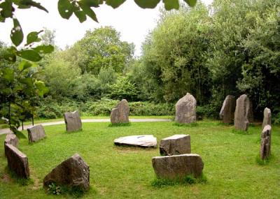 Bronze Age Stone Circle - Irish National Heritage Park (Co. Wexford)
