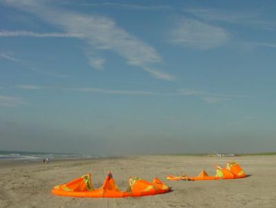 Retired kitesurfers