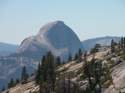 Olmsted Point looks to Half Dome from the East