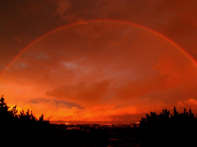 Rainbow, Santa Fe, New Mexico, 2003