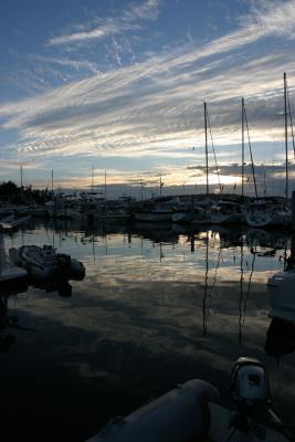 Evening Light in the Harbor