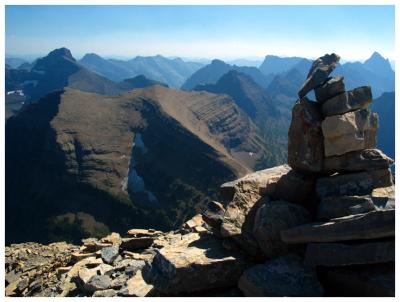 Summit Cairn on Flinsch
