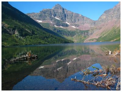 Upper Two Medicine Lake in the Morning