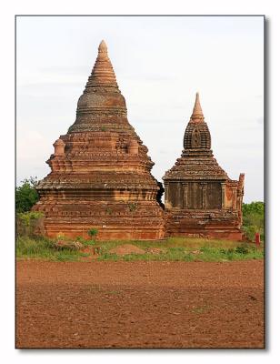 Ancient Stupa and small Pahto