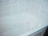 SARAS NEW TUB WITH EIGHT JETS AND HEATER-NEW TILE WALLS
