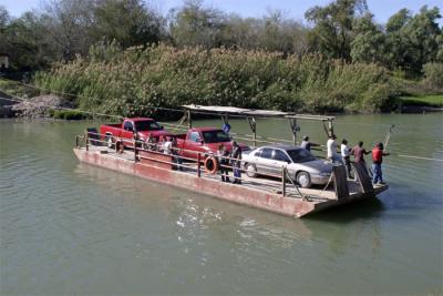 Los Ebanos Ferry
