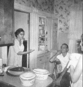 Ma, Dad and Midge, 1966