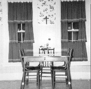 our kitchen, March 1952