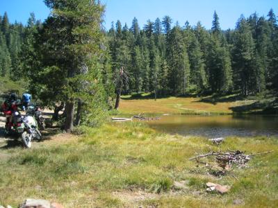 Scorpion Lake, west of Bonanza King Lookout.