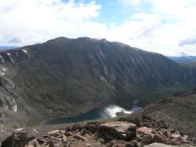 Mt Evans and Abyss Lake