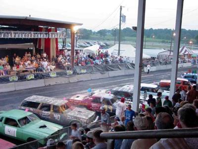 Derby #1 - The two cars left running go to the finals