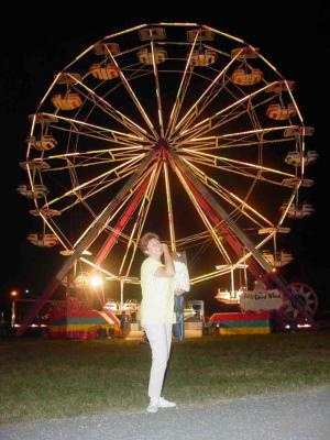 Linda at the Fair