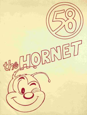 1958 The Hornet Yearbook - Cover by Mike Lane