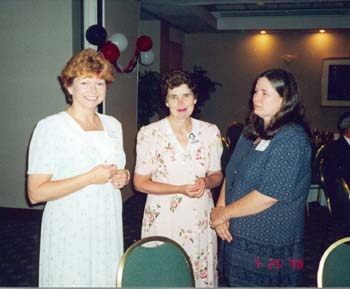 Linda Downer, Kay Lee Costa, Shirley Simmons (l-r)