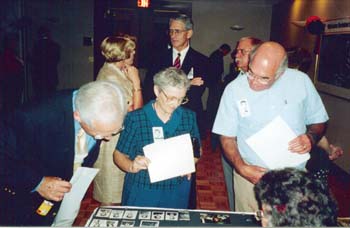 Dan Shaner, Sarah Holloran, Wendel Presgrave - Background - Mary Ann Burritt and Tom Shaw