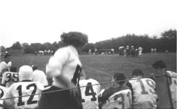 Higgins in midair