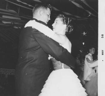 ??? and Ginny Anderson - Senior Prom May 25, 1958