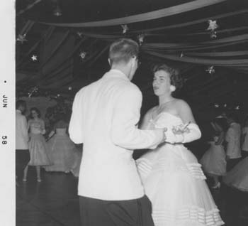 ??? and Pat Patriarca - Senior Prom May 25, 1958