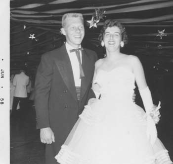 ??? and Pat Patriarca - Senior Prom May 25, 1958