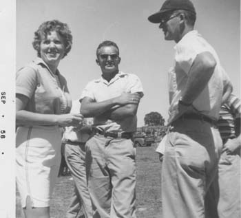 Genie Forehand, Roger Simmons and Mr. Thompson