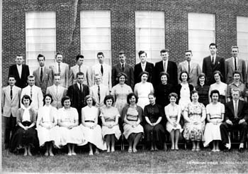 HHS '58 Class Photo - Left