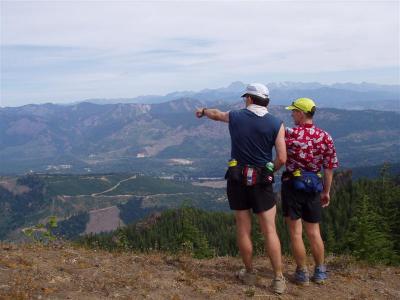 Rob Smith Showing Bruce Grant Course