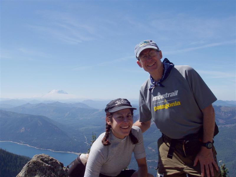 Kat & RonN Thorp Mt Mile 86