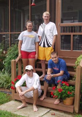 Shelby, Caleb, Matt, & Jason